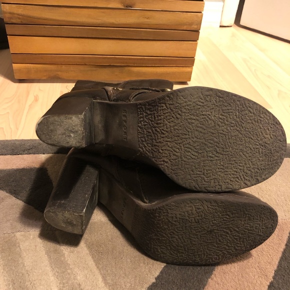 Report brown leather boots - Picture 6 of 6